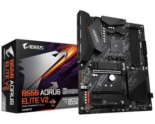 Gigabyte B550 AORUS ELITE V2 placa base AMD B550 Zócalo AM4 ATX